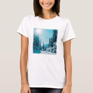 Ice & Snow Altai Nature Reserve, Russia T-Shirt
