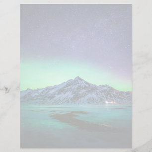 Ice & Snow   Aurora Borealis Milky Way Iceland
