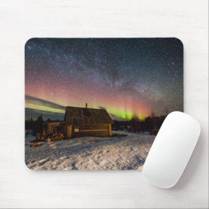 Ice & Snow Aurora Polaris Murmansk, Iceland Mouse Mat