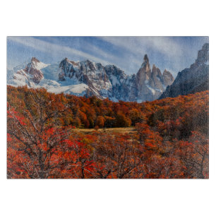 Ice & Snow El Chalten, Argentina Patagonia Cutting Board