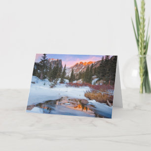 Ice & Snow   Estes Park, Colorado Card