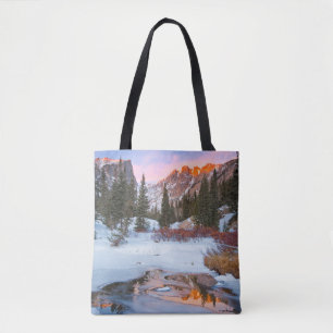 Ice & Snow   Estes Park, Colorado Tote Bag