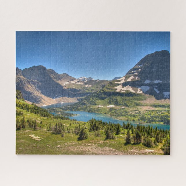 Ice & Snow | Glacier National Park, Montana Jigsaw Puzzle (Horizontal)