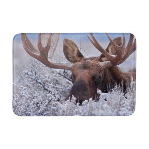 Ice & Snow   Grand Teton National Park, Wyoming Bath Mat