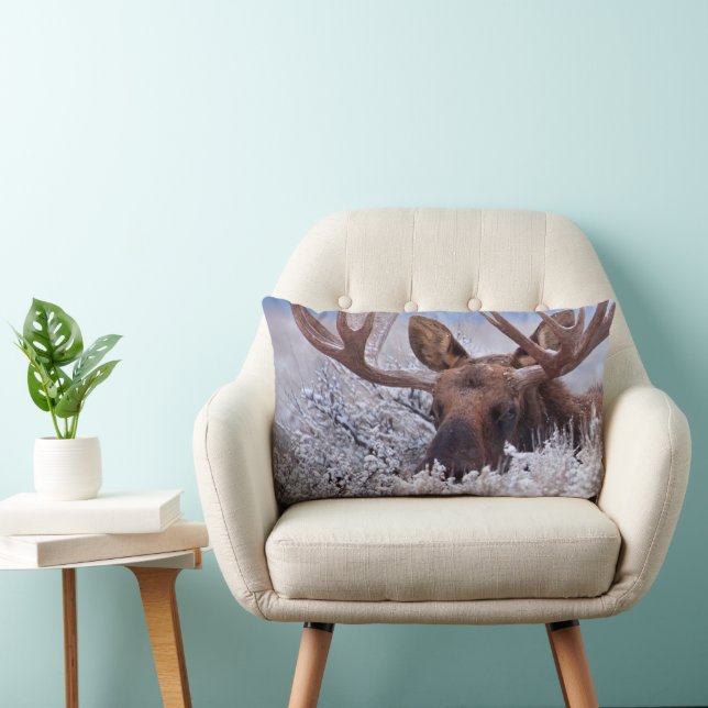 Ice & Snow | Grand Teton National Park, Wyoming Lumbar Cushion (Chair)