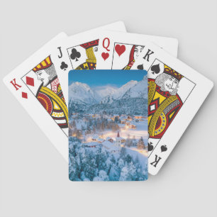 Ice & Snow Graubunden, Engadin, Switzerland Playing Cards