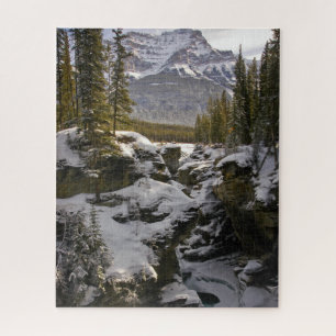 Ice & Snow Jasper National Park Alberta, Canada Jigsaw Puzzle