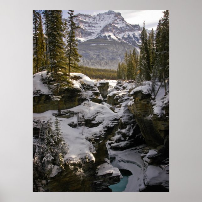 Ice & Snow | Jasper National Park Alberta, Canada Poster (Front)