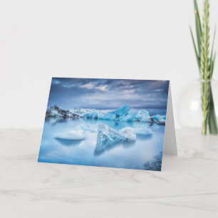 Ice & Snow   Jokulsarlon Lagoon, Iceland Card