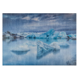 Ice & Snow Jokulsarlon Lagoon, Iceland Cutting Board