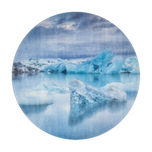 Ice & Snow Jokulsarlon Lagoon, Iceland Cutting Board
