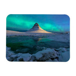 Ice & Snow   Kirkjufell Mountain, Iceland Magnet
