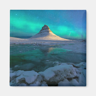 Ice & Snow   Kirkjufell Mountain, Iceland Magnet