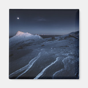 Ice & Snow Kiso-Komagatake Plateau, Japan Alps Magnet