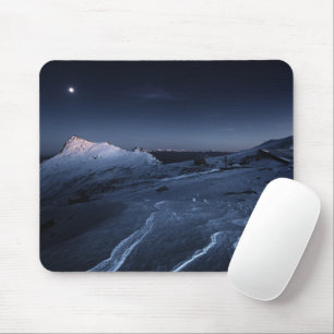 Ice & Snow   Kiso-Komagatake Plateau, Japan Alps Mouse Mat