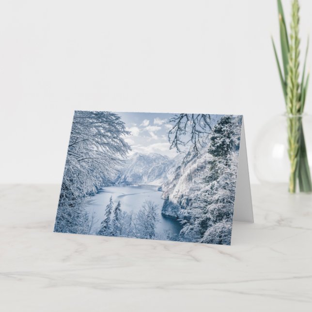 Ice & Snow | Königssee Lake, Germany Card (Front)