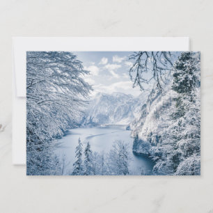 Ice & Snow   Königssee Lake, Germany Thank You Card