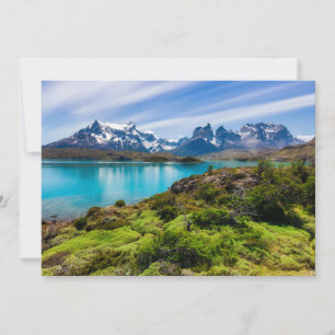 Ice & Snow Lake Pehoe, Patagonia, Chile Thank You Card