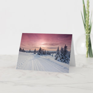 Ice & Snow   Lillehammer, Norway Card