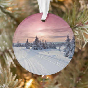 Ice & Snow Lillehammer, Norway Ornament
