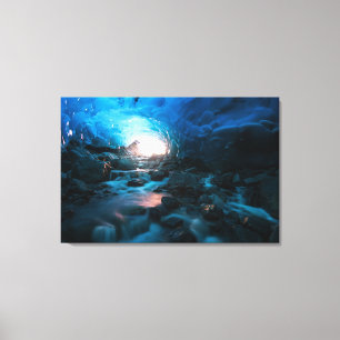 Ice & Snow   Mendenhall Glacier, Juneau, Alaska Canvas Print