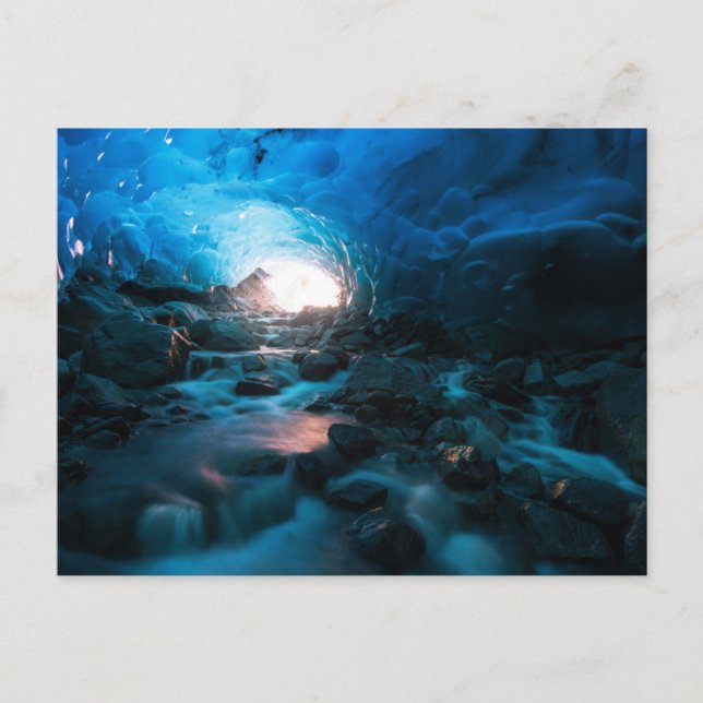 Ice & Snow | Mendenhall Glacier, Juneau, Alaska Postcard (Front)