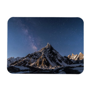 Ice & Snow Milky Way Baltoro Glacier, Pakistan Magnet