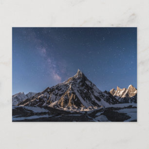 Ice & Snow    Milky Way Baltoro Glacier, Pakistan Postcard