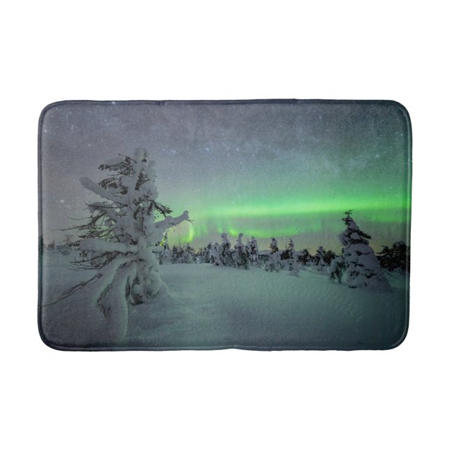 Ice & Snow | Pallas-Yllastunturi National Park Bath Mat (Front)