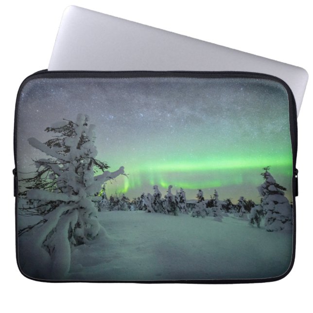 Ice & Snow | Pallas-Yllastunturi National Park Laptop Sleeve (Front)