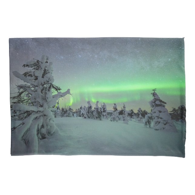 Ice & Snow | Pallas-Yllastunturi National Park Pillowcase (Front)