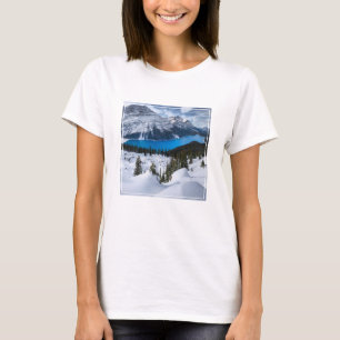 Ice & Snow   Peyto Lake, Canadian Rockies T-Shirt