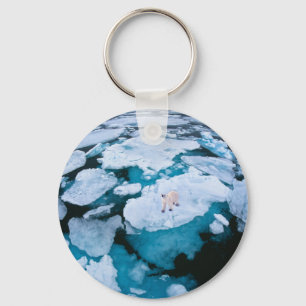 Ice & Snow   Polar Bear, Arctic Ocean, Svalbard Key Ring