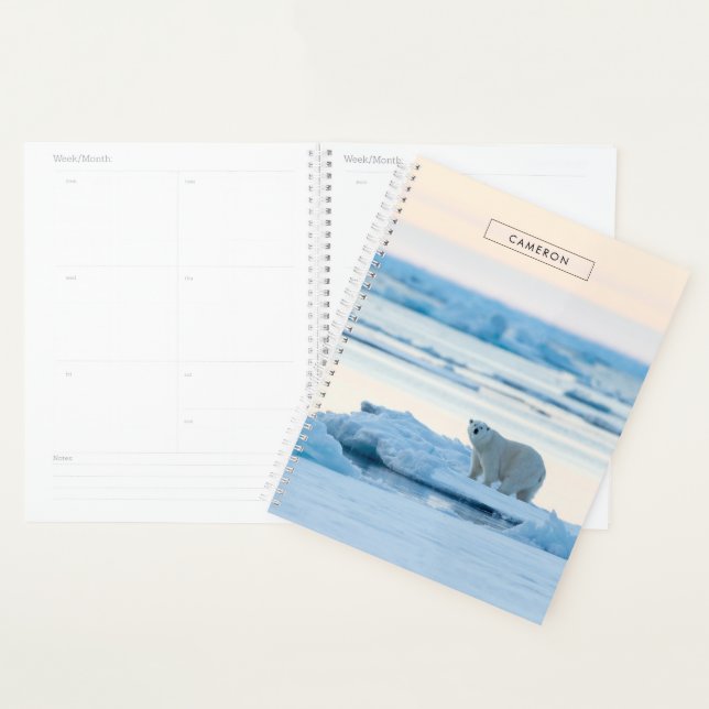 Ice & Snow | Polar Bear Iceberg Norway Planner (Display)