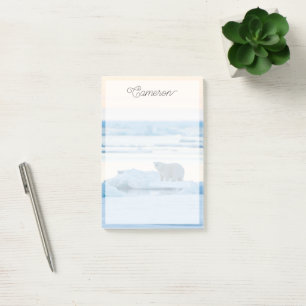 Ice & Snow Polar Bear Iceberg Norway Post-it Notes
