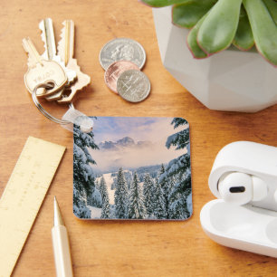 Ice & Snow   Rosengarten, Germany Key Ring