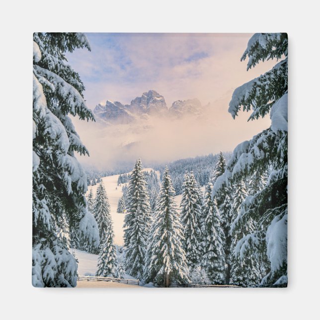 Ice & Snow | Rosengarten, Germany Magnet (Front)