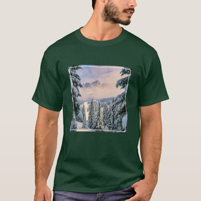 Ice & Snow | Rosengarten, Germany T-Shirt (Front)