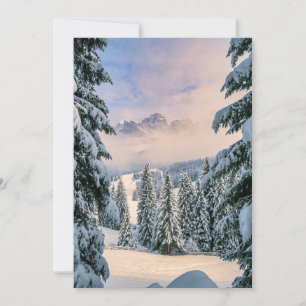 Ice & Snow   Rosengarten, Germany Thank You Card