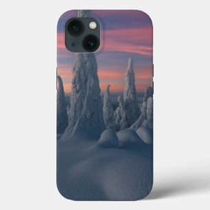 Ice & Snow   Snow Covered Trees, Lapland, Finland iPhone 13 Case