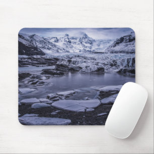 Ice & Snow Sólheimajökull Glacier, Iceland Mouse Mat