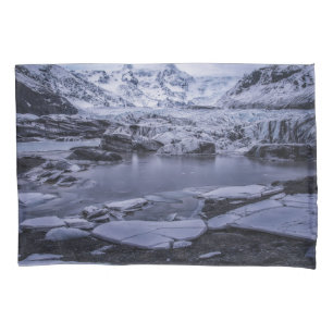 Ice & Snow   Sólheimajökull Glacier, Iceland Pillowcase