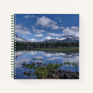 Ice & Snow Sparks Lake, Oregon Notebook