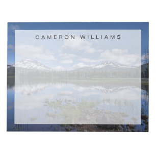 Ice & Snow   Sparks Lake, Oregon Notepad