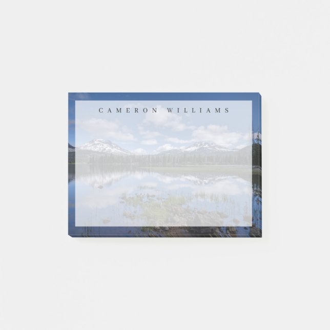 Ice & Snow | Sparks Lake, Oregon Post-it Notes (Front)