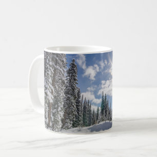Ice & Snow   Sunrise Winter Snow Alberta, Canada Coffee Mug