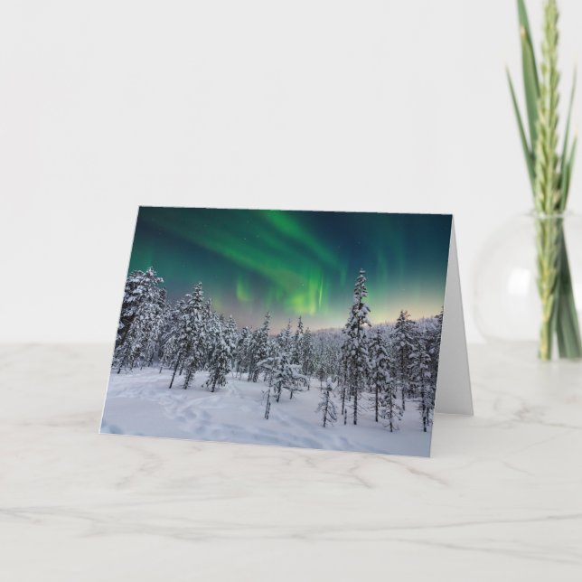 Ice & Snow | Winter Landscape, Finland Card (Front)