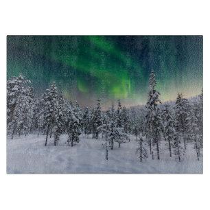 Ice & Snow   Winter Landscape, Finland Cutting Board
