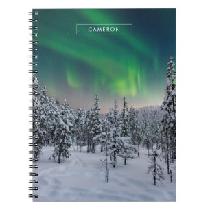 Ice & Snow   Winter Landscape, Finland Notebook