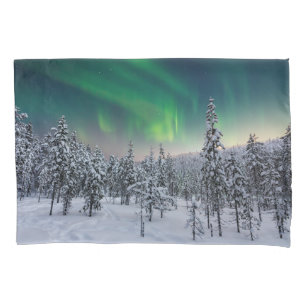 Ice & Snow Winter Landscape, Finland Pillowcase